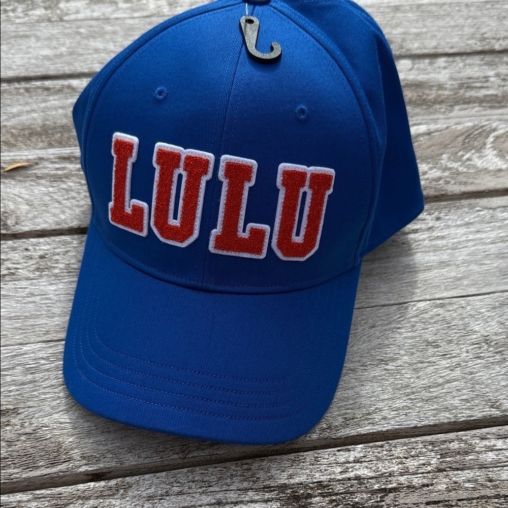 Lululemon Structured Ball Cap Collegiate Blue & Orange Unisex L/XL NWT ππ§‘π - Picture 2 of 6